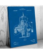 Internal Combustion Engine Patent Canvas Print