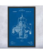 Internal Combustion Engine Patent Framed Print