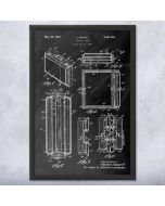 Briefcase Patent Framed Print