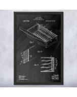 Cigar Box Humidor Patent Framed Print