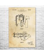 Anesthetic Gas Absorber Patent Print Poster