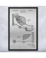 Skee Ball Patent Framed Print