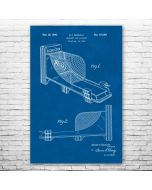 Skee Ball Patent Print Poster