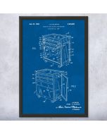 Mobile Workbench Patent Framed Print
