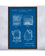 Slot Machine Patent Framed Print