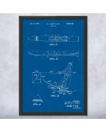 Water Ski Patent Framed Print