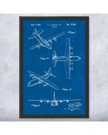 C-130 Hercules Patent Framed Print