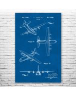 C-130 Hercules Patent Print Poster
