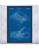 Dot Matrix Printer Patent Framed Print