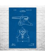 Breech Cannon Patent Print Poster