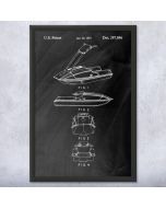 Jet Ski Patent Framed Print