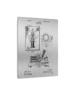 Circuit Breaker Patent Metal Print