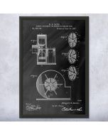 Exhaust Fan Patent Framed Print