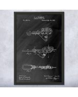 Linemans Wire Grip Patent Framed Print