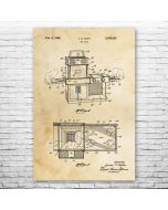 Easy Bake Oven Patent Print Poster