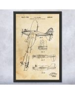 Toy Airplane Patent Framed Print