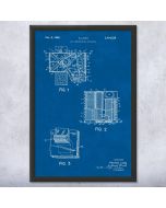 Air Conditioner Patent Framed Print