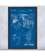 Film Clapperboard Patent Framed Print