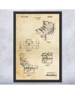 Tool Box Patent Framed Print