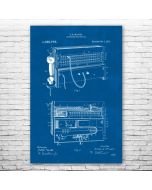 Telephone Switchboard Patent Print Poster