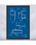Drink Mixing Patent Framed Print