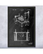 Vibration Shaker Patent Framed Print