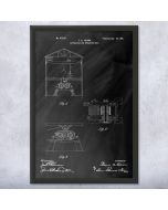 Thomas Edison Rock Crusher Patent Framed Print