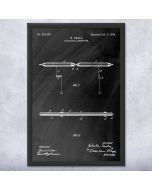 Nikola Tesla Electrical Conductor Patent Framed Print
