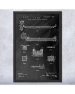 Nikola Tesla Conductor Insulation Patent Framed Print