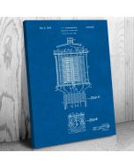 Farnsworth Vacuum Tube Patent Canvas Print