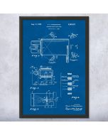 Farnsworth Image Amplifier Patent Framed Print