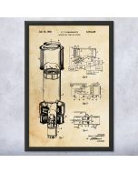 Farnsworth Cathode Ray Tube Patent Framed Print