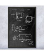 Fallout Shelter Patent Framed Print