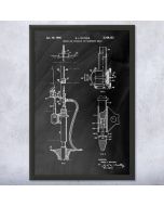 Underwater Wellhead Patent Framed Print