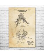 Lunar Lander Patent Print Poster