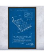 Certificate of Deposit Patent Framed Print