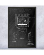 Finger Puppet Theater Patent Framed Print