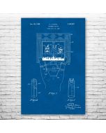Finger Puppet Theater Patent Print Poster