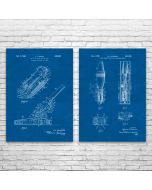 Artillery Patent Prints Set of 2