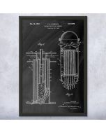 Nuclear Reactor Fuel Rods Patent Framed Print