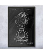 Bowling Ball Bag Patent Framed Print