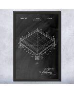 Boxing Ring Patent Framed Print