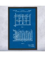 Water Treatment Patent Framed Print