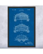 Greenhouse Patent Framed Print