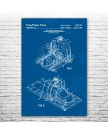 MRI Machine Patent Print Poster