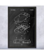 Computer Mouse Patent Framed Print