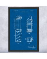 Candy Dispenser Patent Framed Print