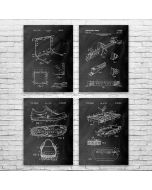 Track & Field Posters Set of 4