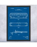 Subway Car Patent Framed Print