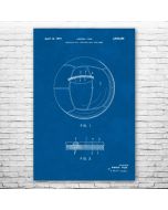 Volleyball Patent Print Poster